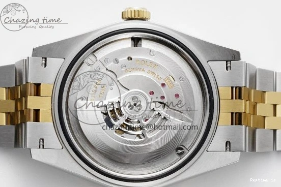 1224 Skydweller SS YG Noob Best Edition Black Dial on SS YG Jubilee Bracelet A23J Efficient 2122